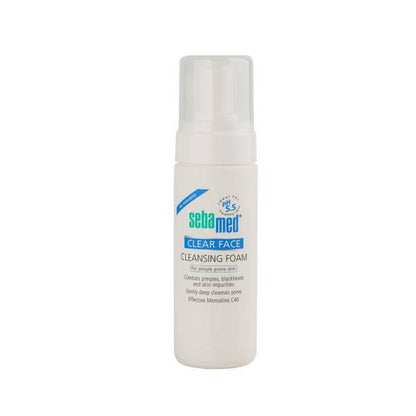 Sebamed Clear Face Cleansing Foam - Gentle, pH Balanced Face Wash for Sensitive Skin, 5.07 fl oz