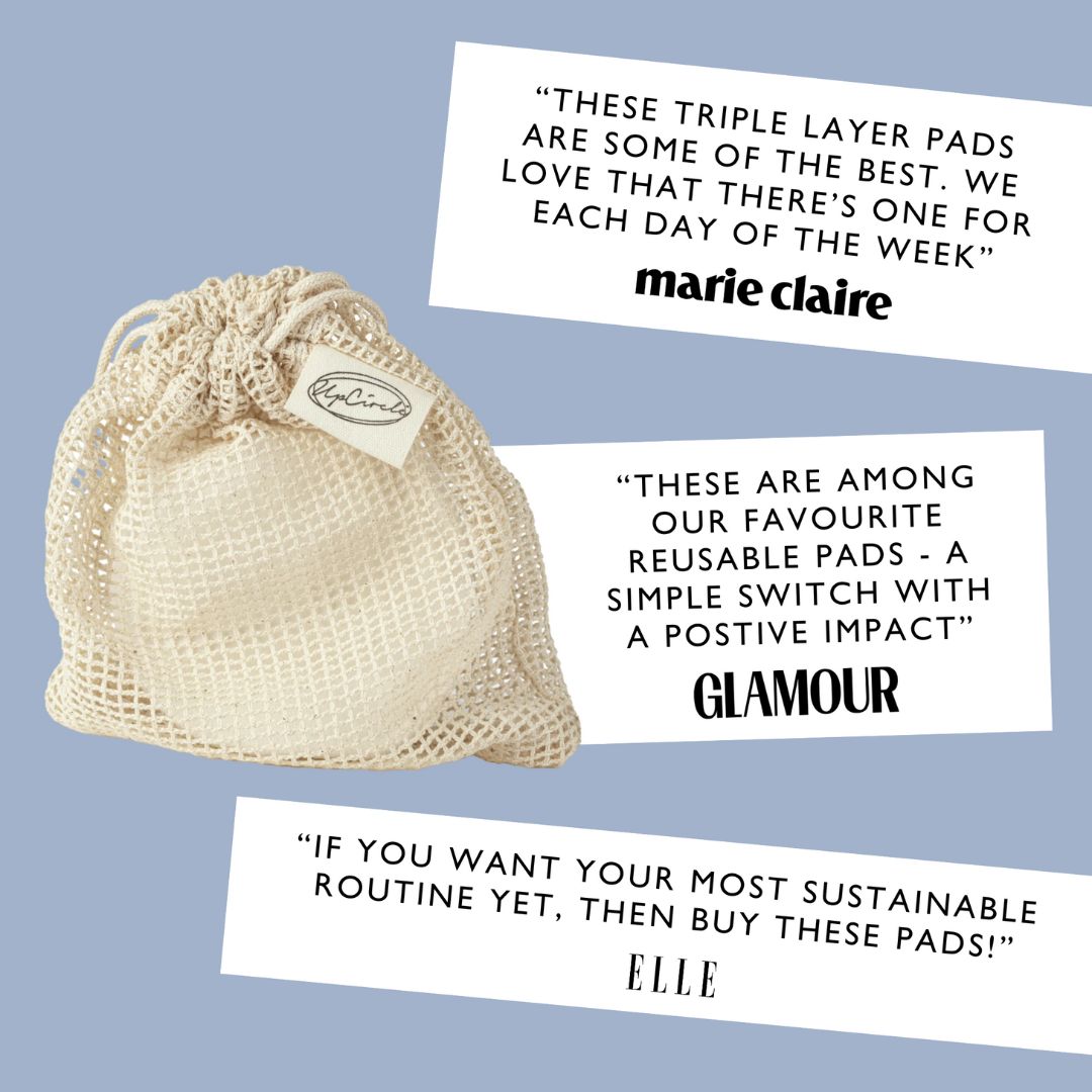 Bamboo + Cotton Makeup Pads