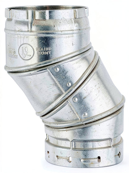 Lot of 3 Amerivent 4-inch Type B-Gas vent 4EALHD 90-Degree Adjustable Elbow