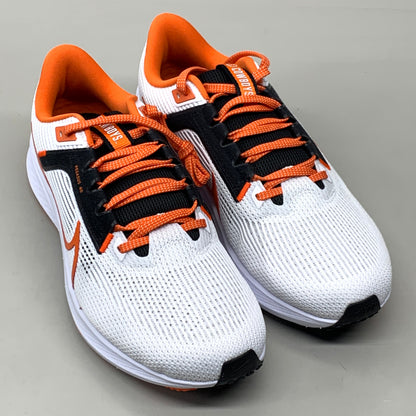 NIKE Zoom Pegasus 40 OK STATE White Shoes, Brilliant Orange & Black 9.5 W 8 M DZ5973-100