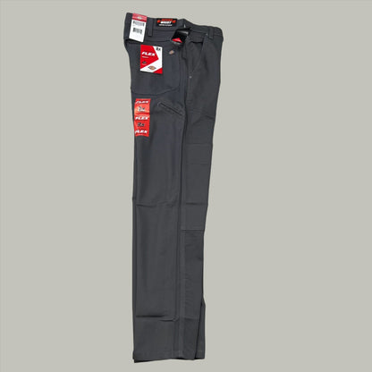 DICKIES Flex Regular Fit Double Knee Pant Mns Sz 36X30 Stonewashed Slate DP903SSL