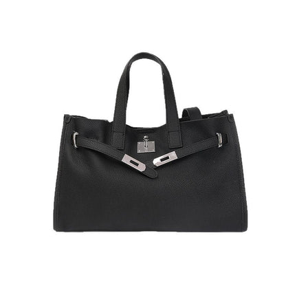 Genuine Leather Women's  Large Capacity Portable Crossbody Shoulder Bag