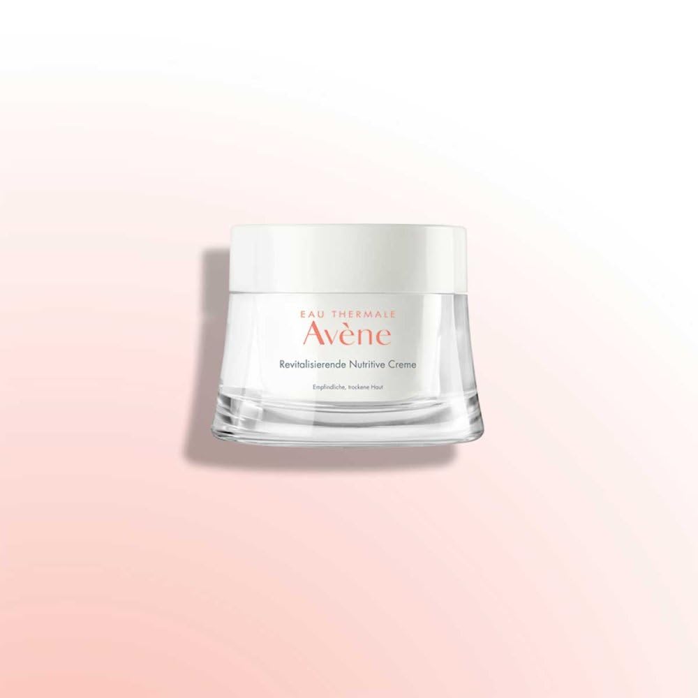 Avene Moisturizing Cream for Dry & Sensitive Skin - Rich Hydration & Nourishment with Vitamin E & Thermal Water