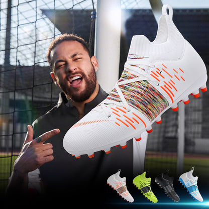 Men's Professional Outdoor Soccer Shoes in Microfiber