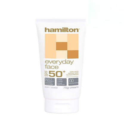 Hamilton Everyday Face SPF50+ Cream - 75g