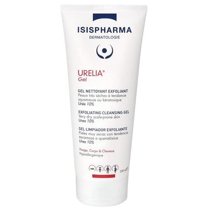 Isis Urelia Gel Cleanser For Face, Hair & Body - 200ml, Gentle & Versatile Sensitive Skin Care
