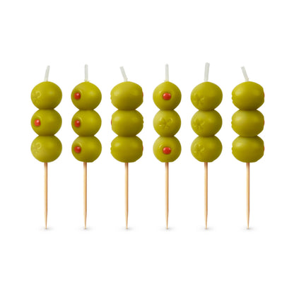 Cocktail Party Olive Candles