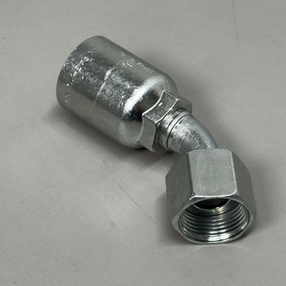 PARKER Hydraulic Hose 1J743-10-10 45° Seal-LOK Elbow 5/8" x 5/8" Steel KP80017