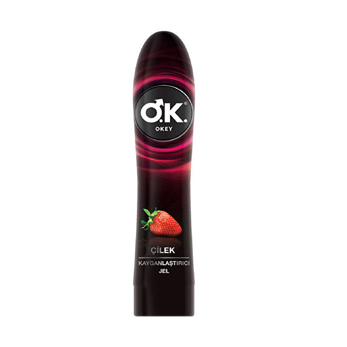 Okey Strawberry Flavored Lubricant Gel 100 ml