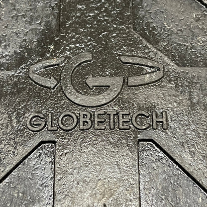GLOBETECH 2-PACK! Rubber Mud Flaps 24" W x 36" L Black 2436CD (New)