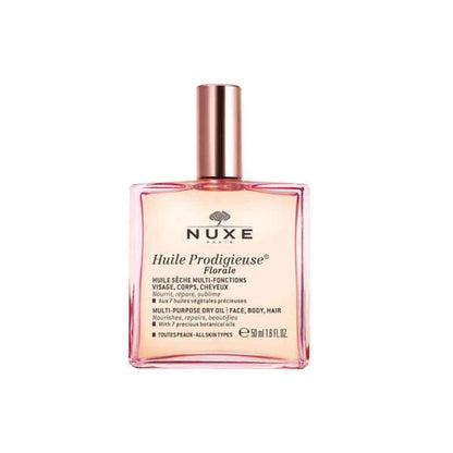 Nuxe Huile Prodigieuse Florale Multi-purpose Moisturizing Dry Oil for Face, Body & Hair - 50ml