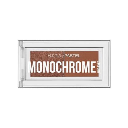Show by Pastel Monochrome Duo Eyeshadow Palette - Cruelty-Free, Natural Tones, Portable Makeup
