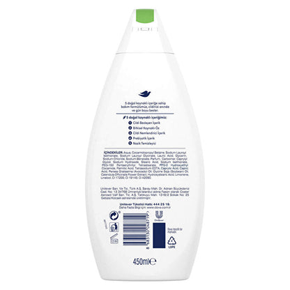 Dove Deeply Nourishing Body Wash 450ml - Hydrating & Gentle | Daily Use