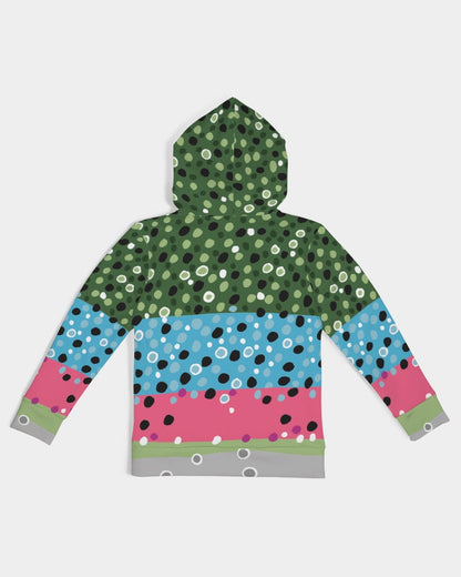 Girl's Rainbow Trout Hoodie