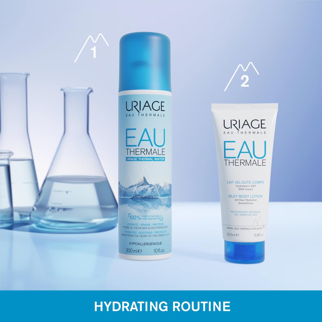 Uriage Thermal Water 300ml - Natural Mineral Skincare for Sensitive Skin
