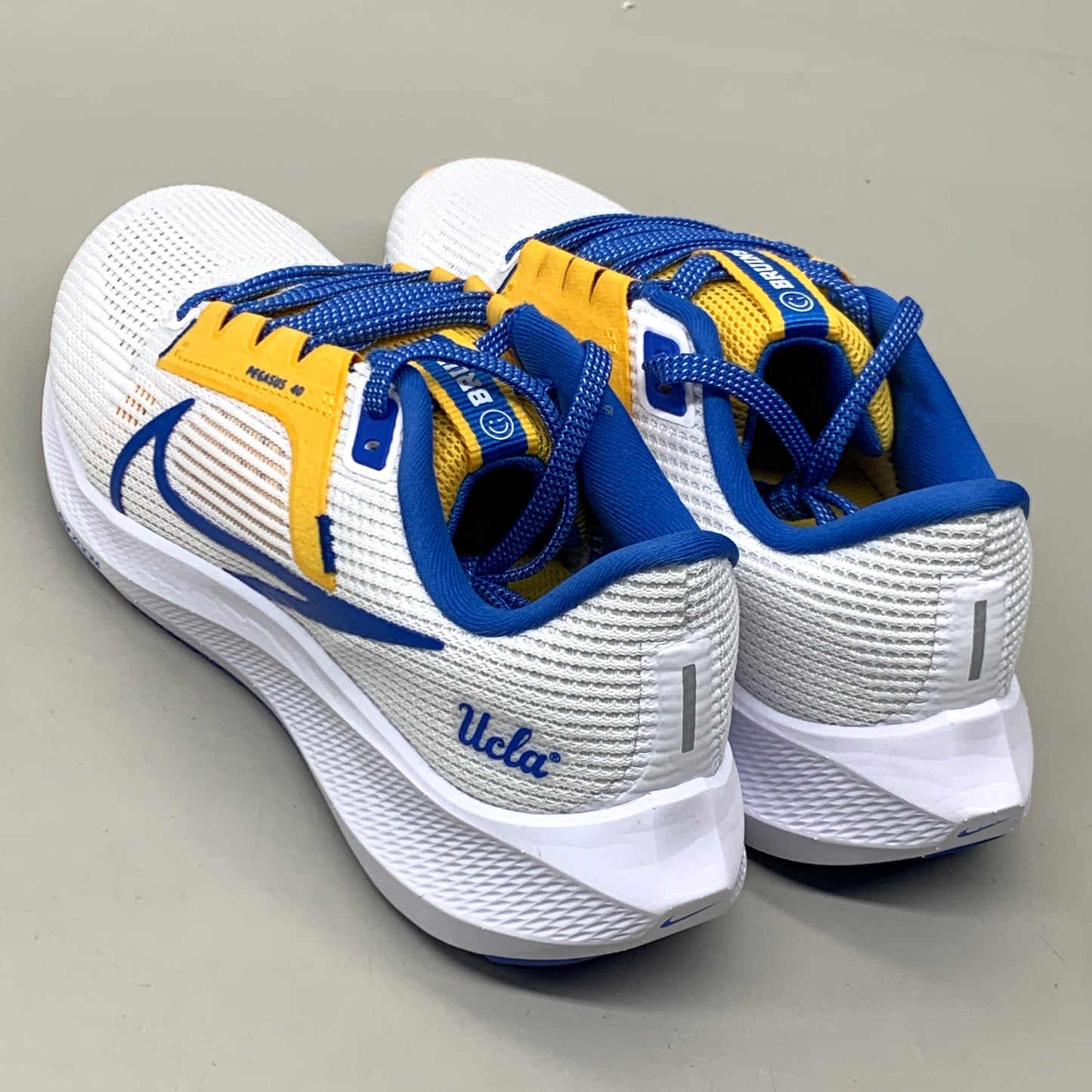 NIKE Zoom Pegasus 40 Shoes  UCLA White/Signal Blue-Gold 9 Women's 7.5 Mens DZ5988 100