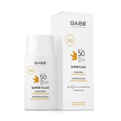 Babe Super Fluid Mattifying 50 Factor Sun Cream 50ml