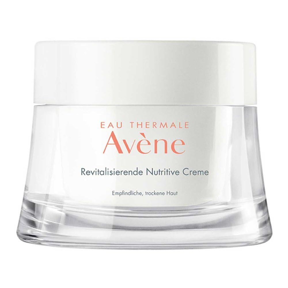 Avene Moisturizing Cream for Dry & Sensitive Skin - Rich Hydration & Nourishment with Vitamin E & Thermal Water