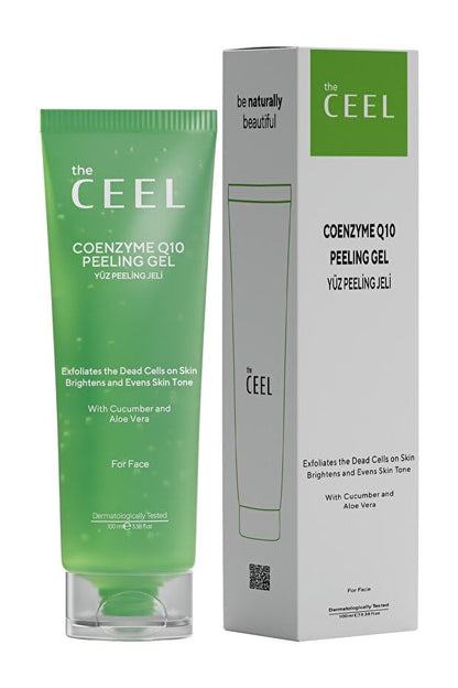 The Ceel Coenzyme Q10 Peeling Gel - Gentle Exfoliating Skincare for Anti-Aging, 3.38 fl oz