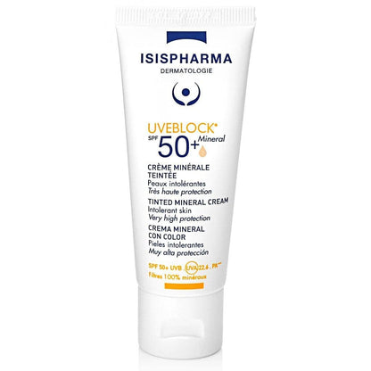Isis Pharma Uveblock SPF 50+ Tinted Mineral Cream 40ml