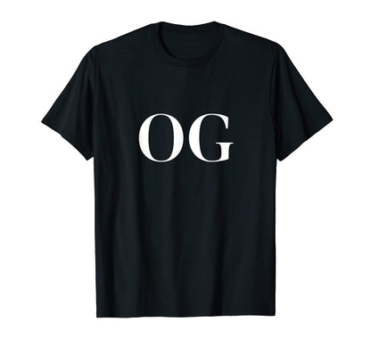 Og Original Gangster Old School Hip Hop T-Shirt - Custom Art Print Unisex