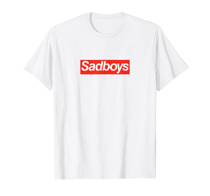 Sadboys Vaporwave Aesthetic Hype Slogan T-Shirt - Graphic Print Men Women