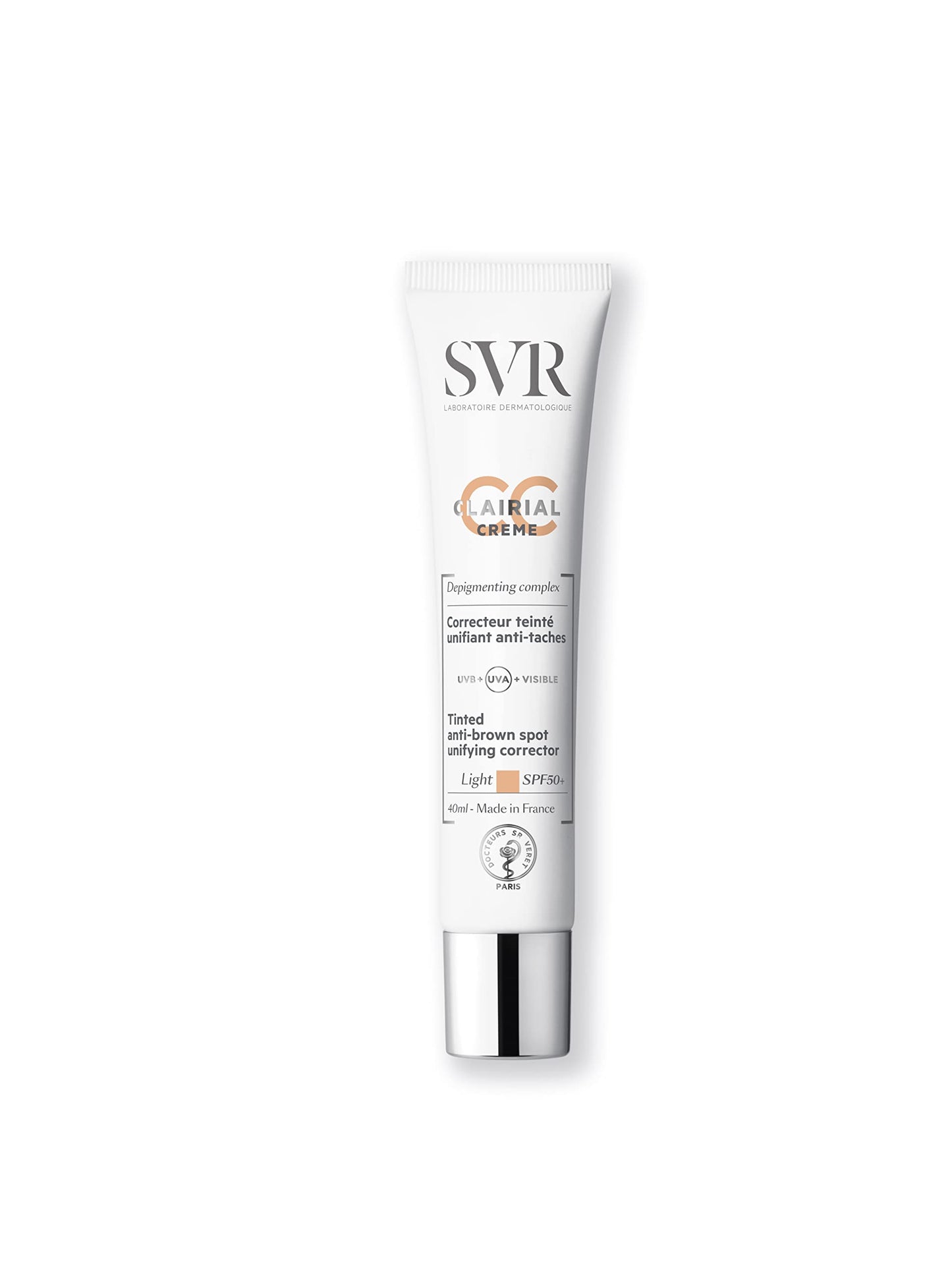 SVR Clairial CC Cream SPF50+ Light 40ml