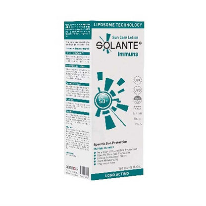 Solante Immuna Sun Care Lotion Spf 50+ 150ml
