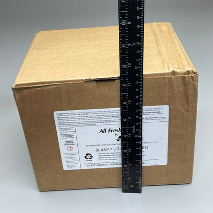 ALSCO 10-PACK! All Fresh Slant7 Urinal Screen Spiced Apple Round 8" Pink RTK0052