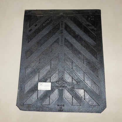 GLOBETECH 2-PACK! Rubber Mud Flaps 1/4" Thick x 24" Wide x 30" Long Black 2430MF (New)