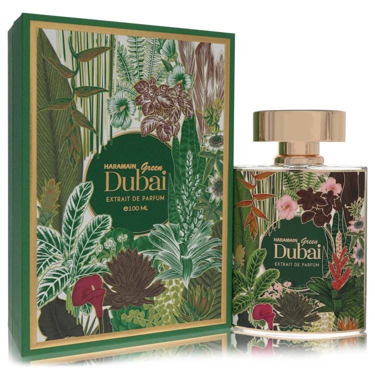 Al Haramain Green Dubai Extrait de Parfum Spray 3.3 oz Unisex
