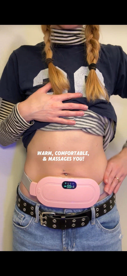 Bodeve Menstrual Relief Belt + Herbal Tea & Activated Rose Quartz