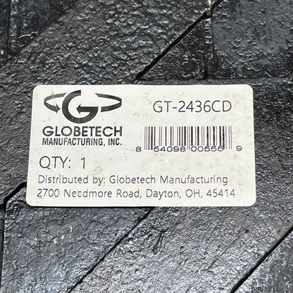 GLOBETECH 2-PACK! Rubber Mud Flaps 24" W x 36" L Black 2436CD (New)