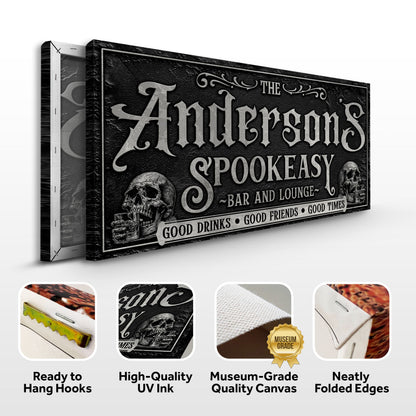 Personalized Spookeasy Bar Sign II