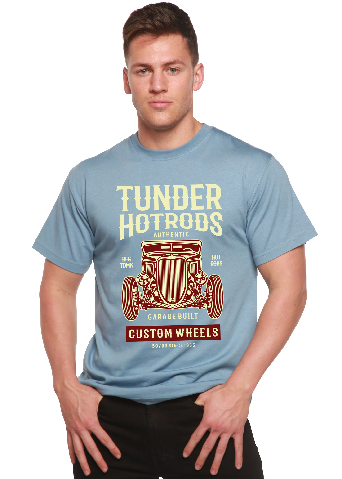 Thunder Hot Spun Bamboo® Men's Bamboo Viscose/Organic Cotton Short Sleeve Graphic T-Shirt