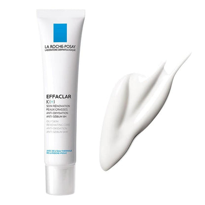 La Roche Posay Effaclar K (+) Sebum Control Face Moisturizer for Oily Skin - Non-Comedogenic & Hypoallergenic