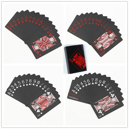 Playing Cards Gold Foil Playing Cards Waterproof