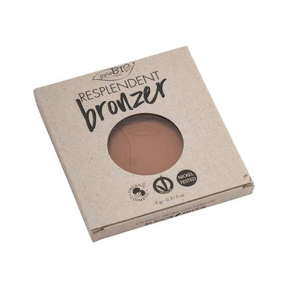 PuroBio Resplendent Bronzer 05 - Warm Color Mineral Makeup, Paraben-Free, Natural Cosmetics