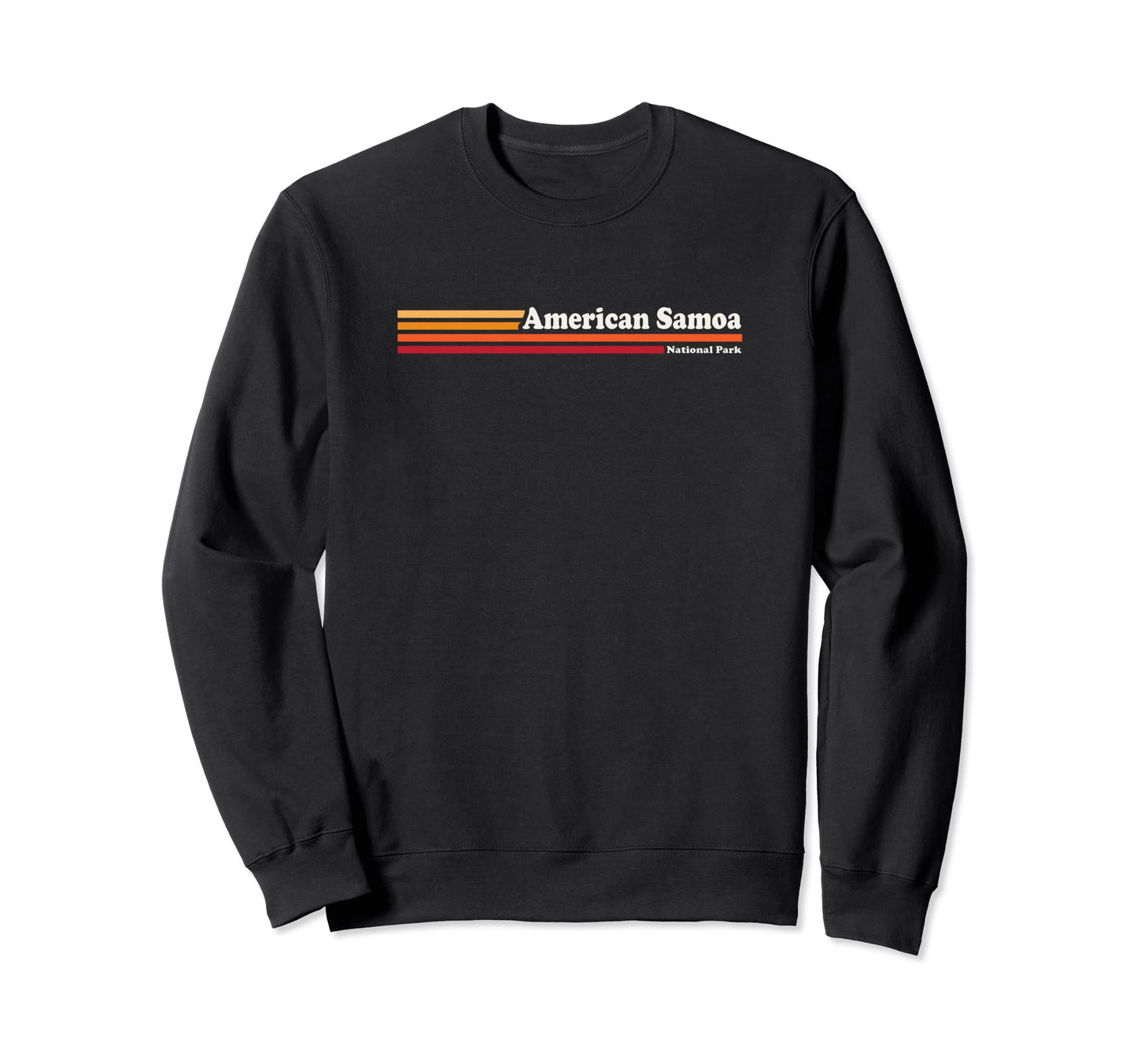 1980S American Samoa National Park Sweatshirt - Novelty Apparel Men Women