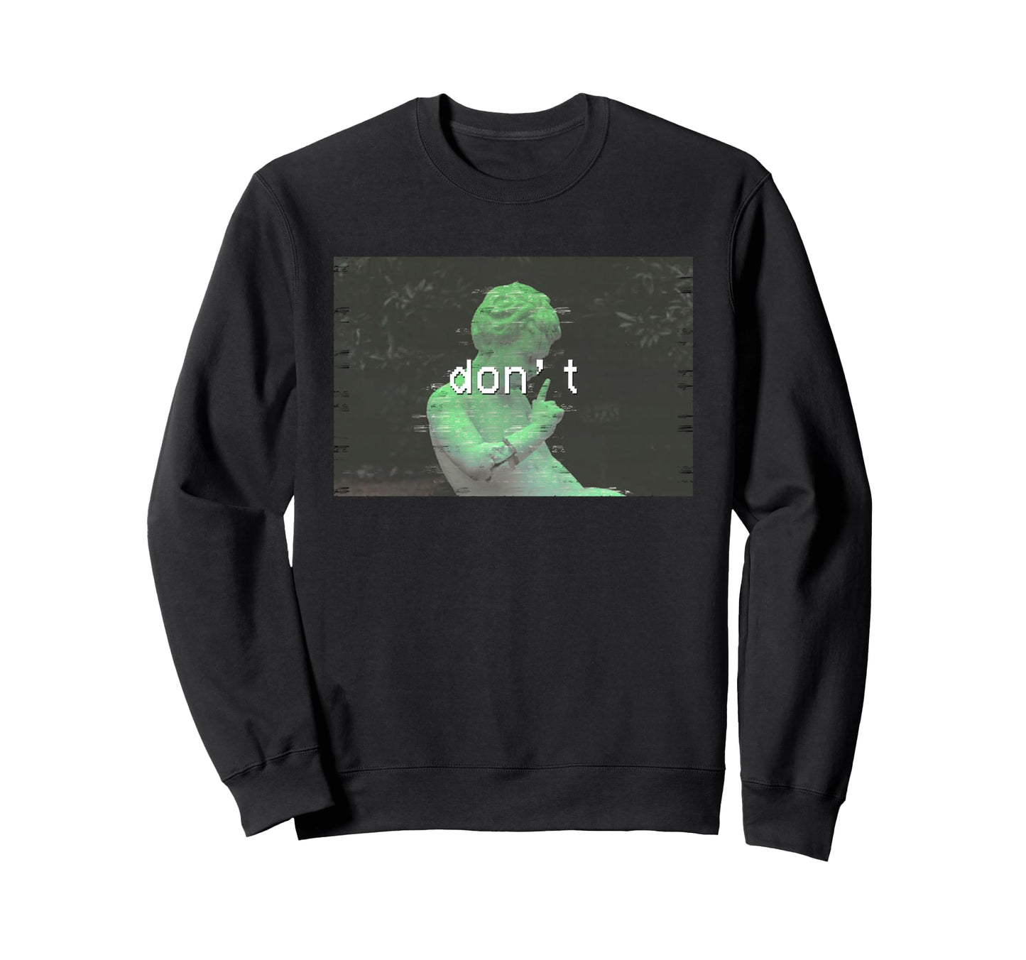 Aesthetic Greek Statue Product Funny Sweatshirt - Graphic Print Men Women