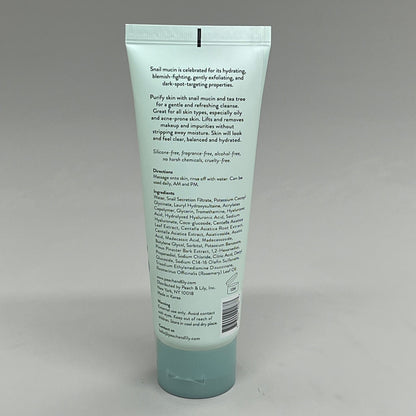 PEACH SLICES Snail Rescue Purifying Cleanser w/ Snail Mucin 4.05fl oz