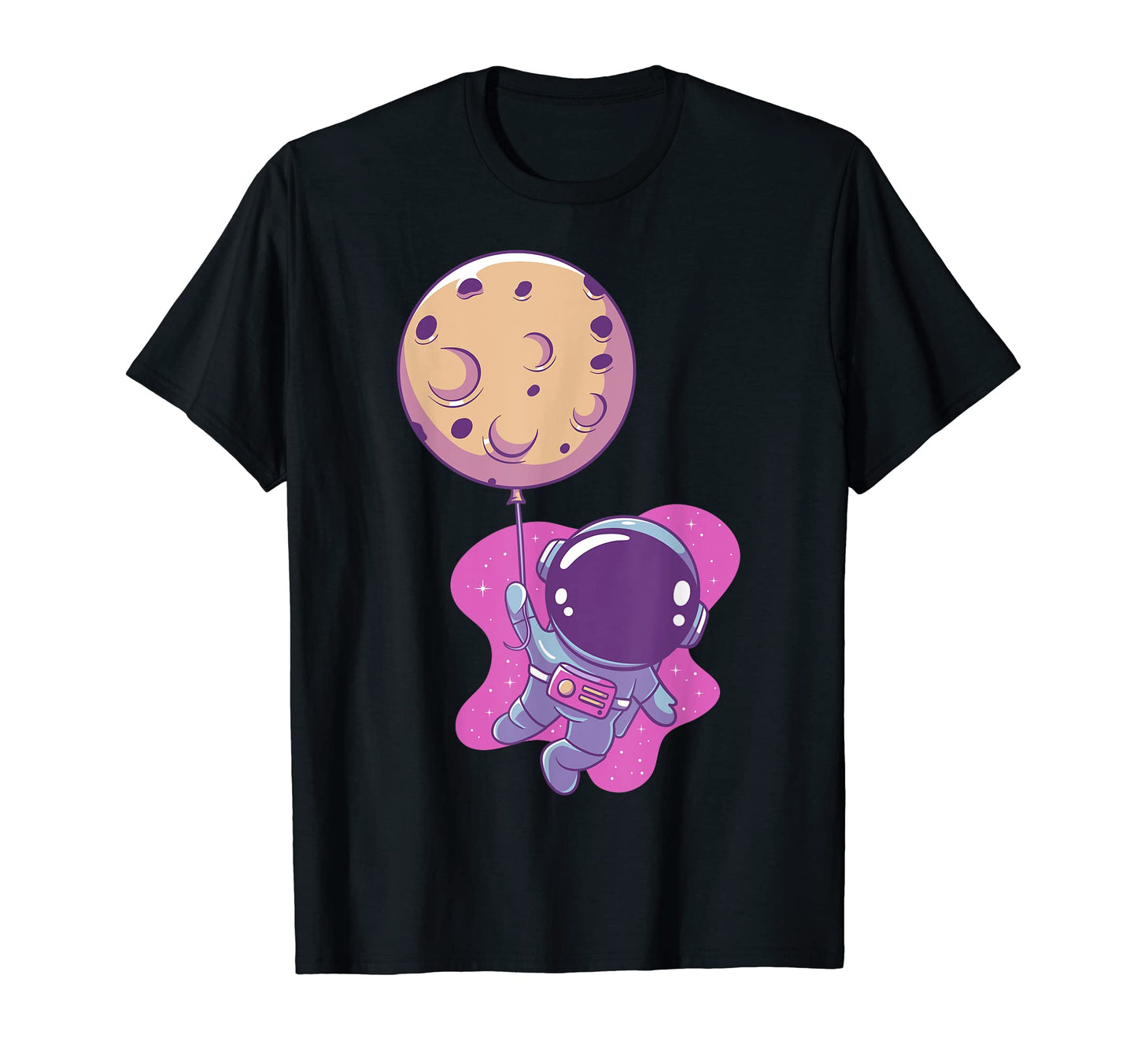Kawaii Chibi Space Astronaut Anime T-Shirt - Novelty Apparel Men Women