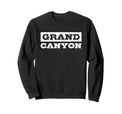 Grand Canyon National Park Sweatshirt - Aesthetic Graphic for Adults