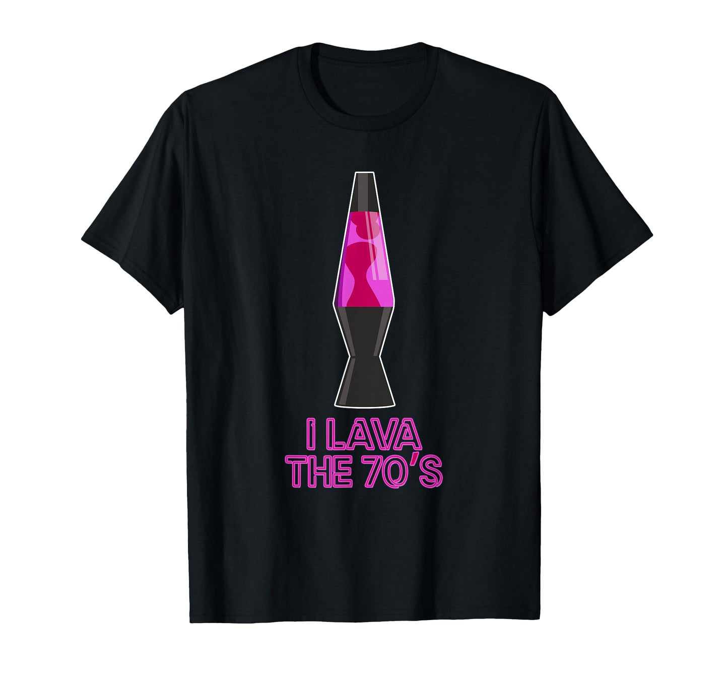 Groovy Lava Lamp Pun 70S Vaporwave T-Shirt - Custom Art Print for Adults