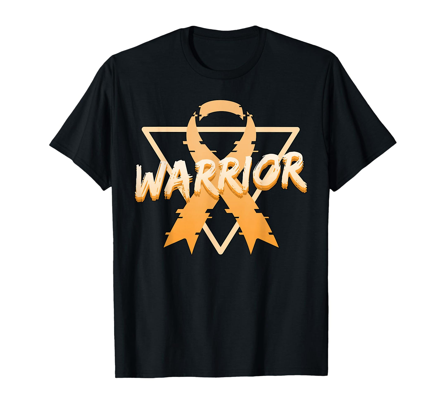 Kidney Cancer Awareness Warrior T-Shirt - Casual Everyday Wear for Adults