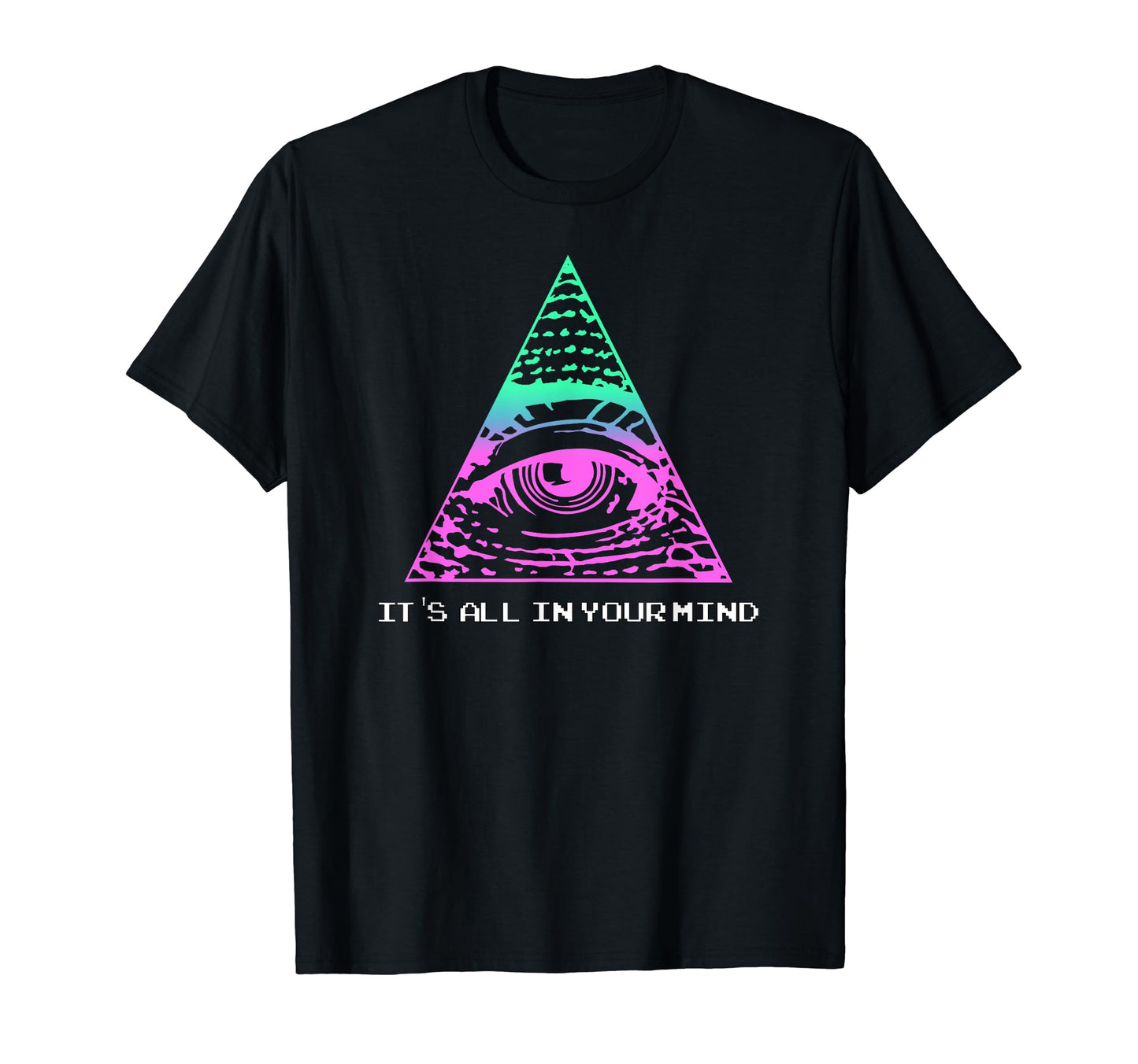 Vaporwave Its All Your Mind Aesthetic T-Shirt - Aesthetic Graphic Unisex