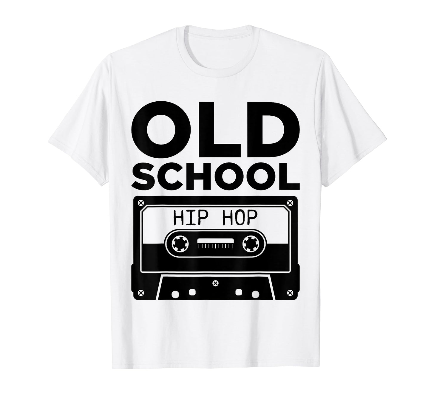 Old School Hip Hop Cassette Tape Rap T-Shirt - Aesthetic Graphic Men Women