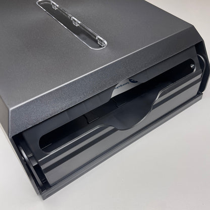 GEORGIA PACIFIC C-Fold/Multifold Paper Towel Dispenser Black 56650A (New)