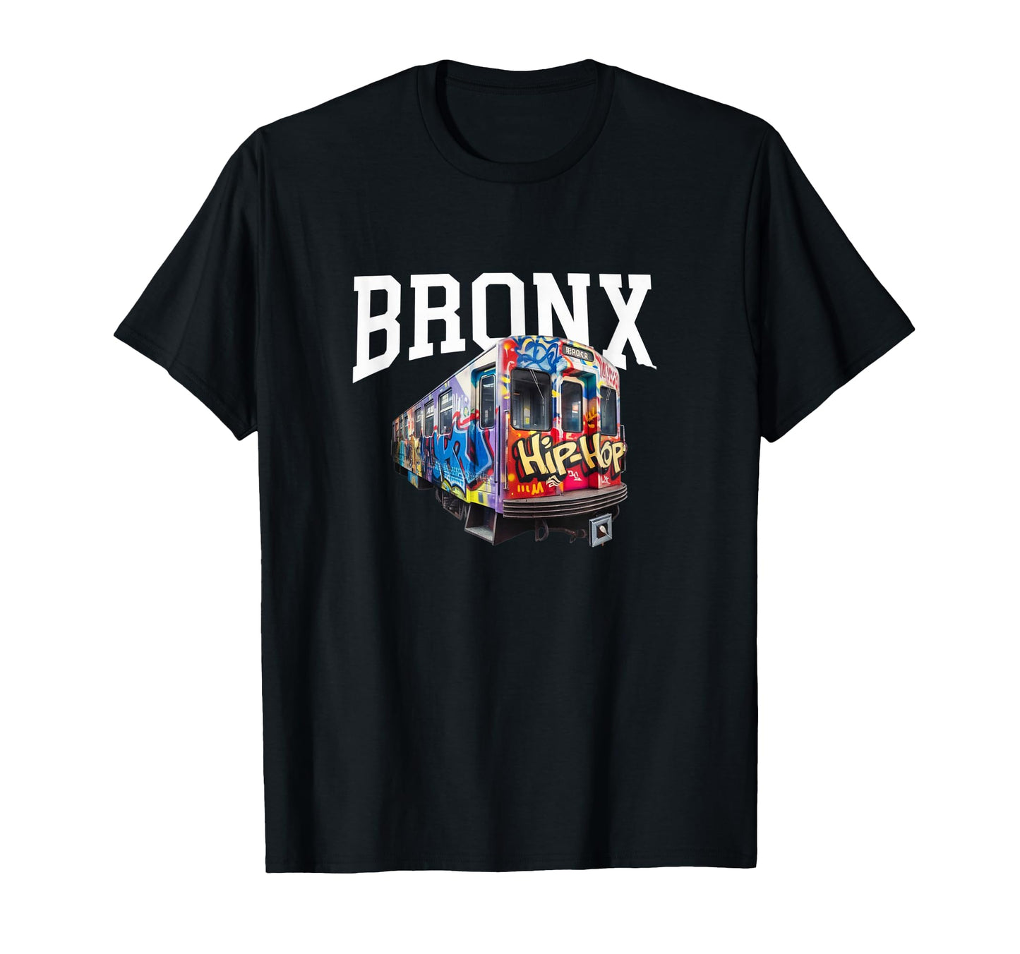 50 Years Hip Hop Bronx Subway T-Shirt - Casual Everyday Wear Unisex