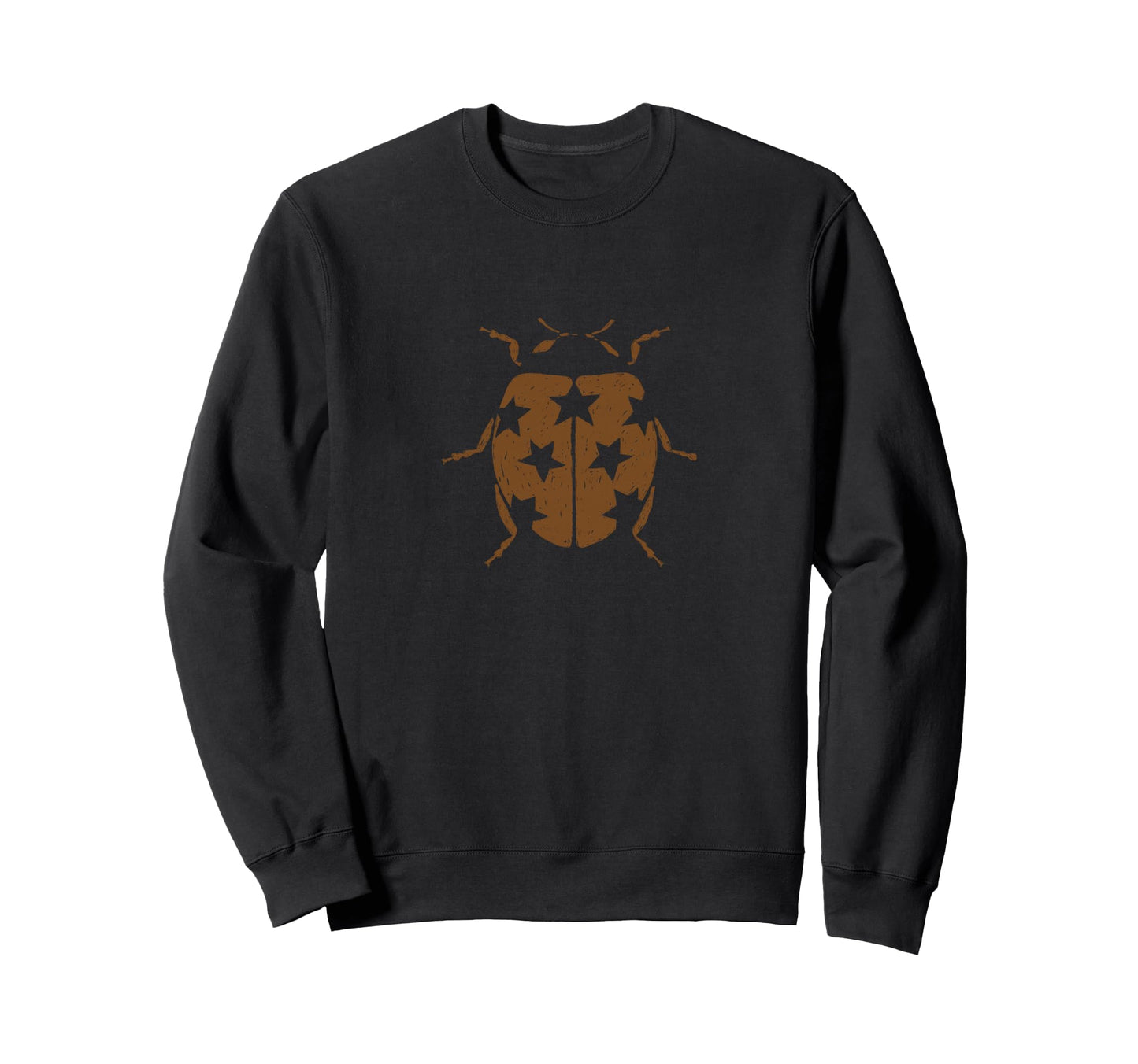 Ladybug Star Dots Whimsy Twee Sweatshirt - Aesthetic Graphic Men Women